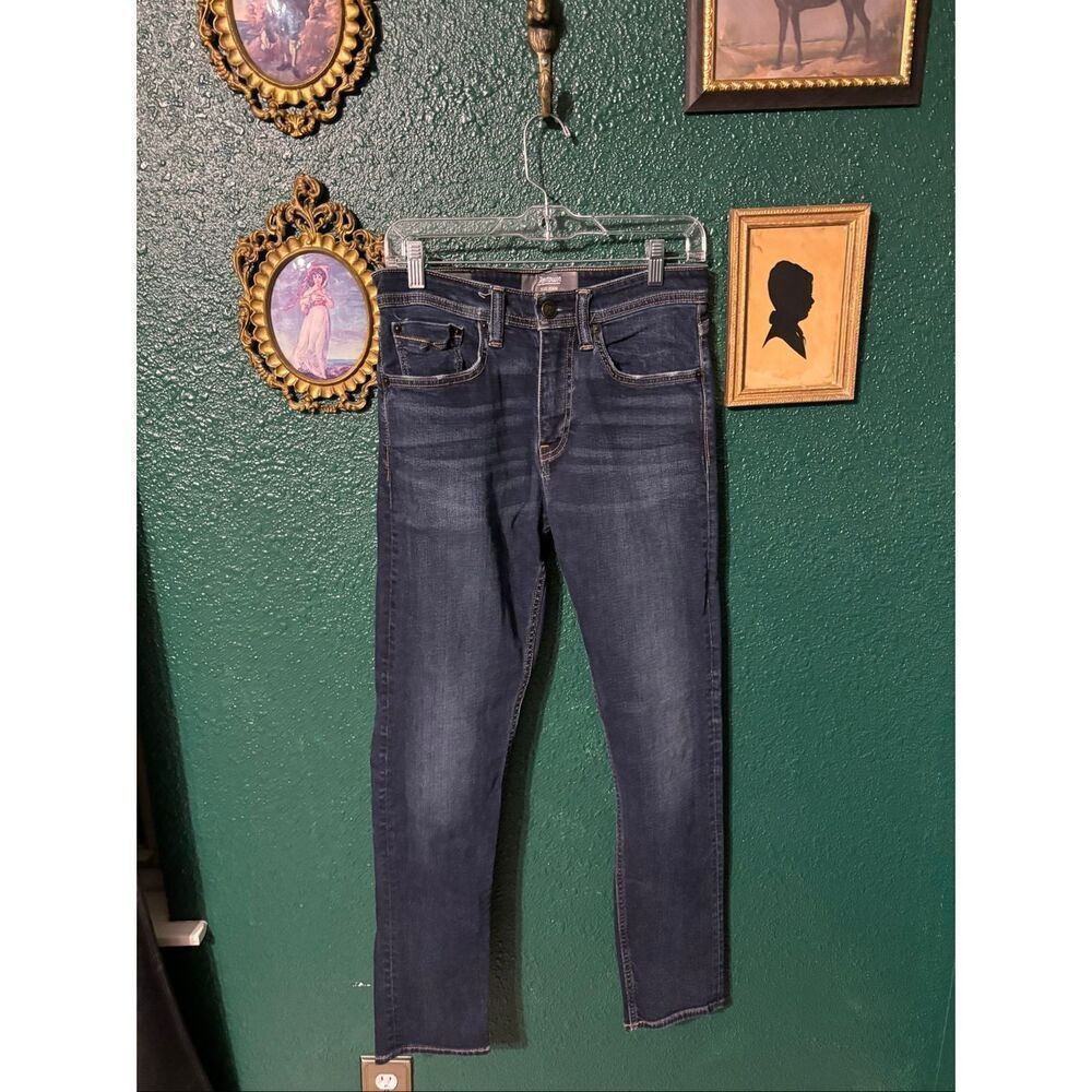 Revtown Men's Jeans Size 30x30 Decade Denim Taper Blue Stretch